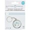 We R Memory Keepers Button Press Keychain Kit - Makes 2 661074 by American Crafts